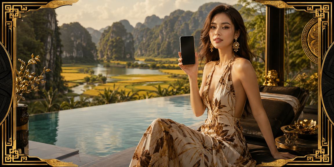 Người dùng truy cập ứng dụng casino và xem khuyến mãi tại Ninh Bình